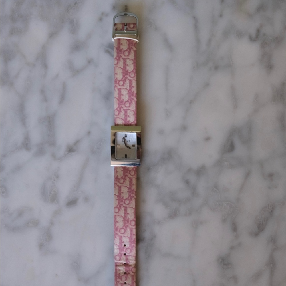 Authentic Dior pink malice watch